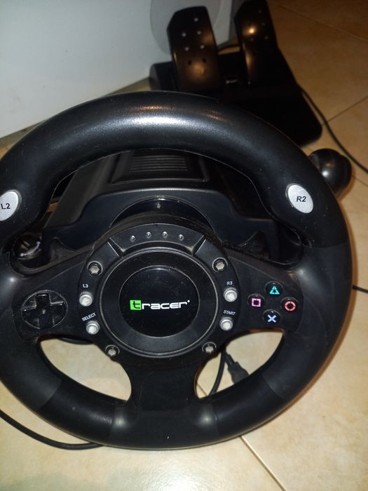 Геймърски волан с педали Tracer