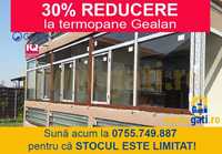 Închidere balcon cu termopane Gealan. Azi 30% REDUCERE pt BUCUREȘTI S6