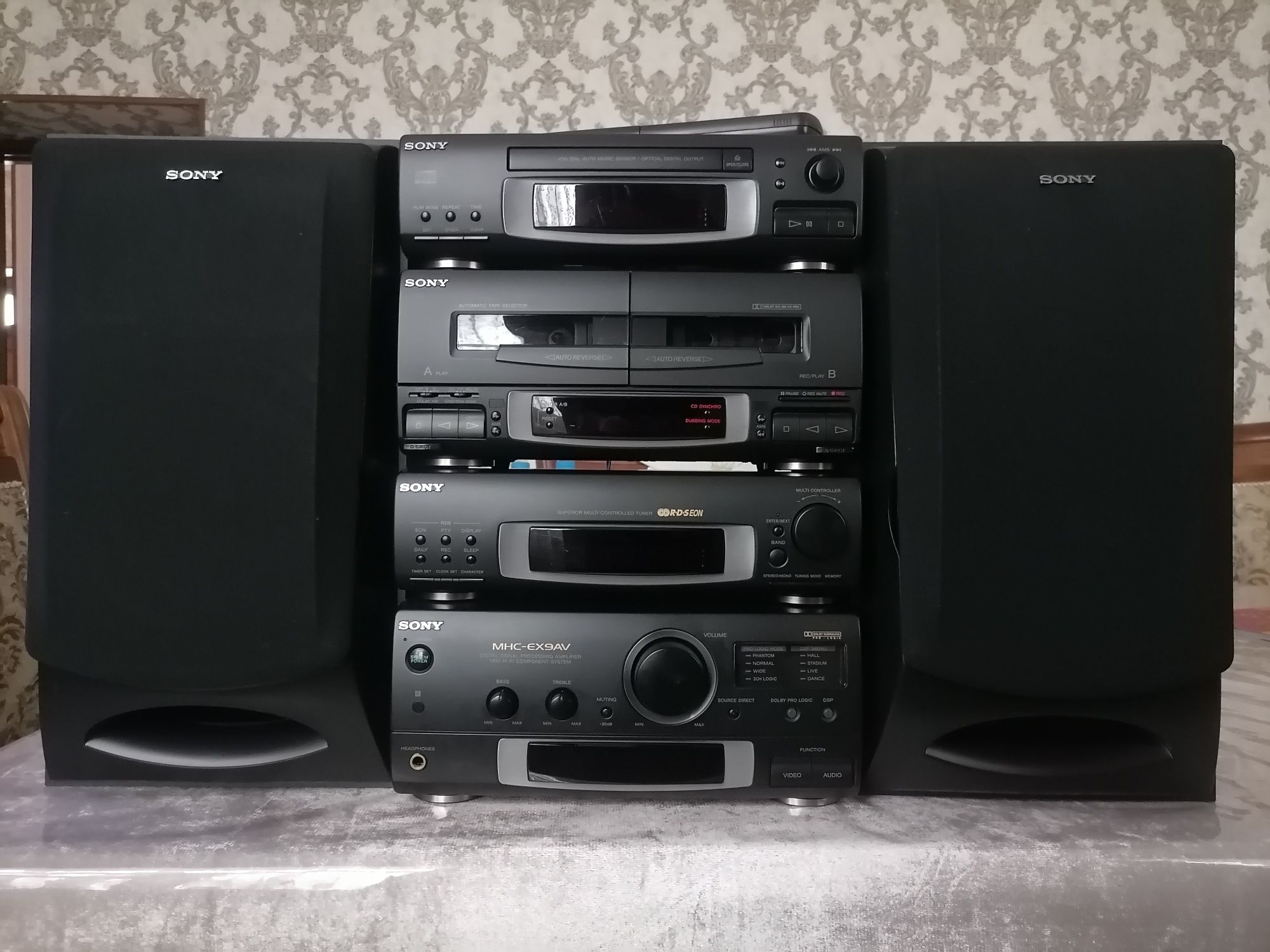 Муз.центр Sony MHC EX9AV в идеале