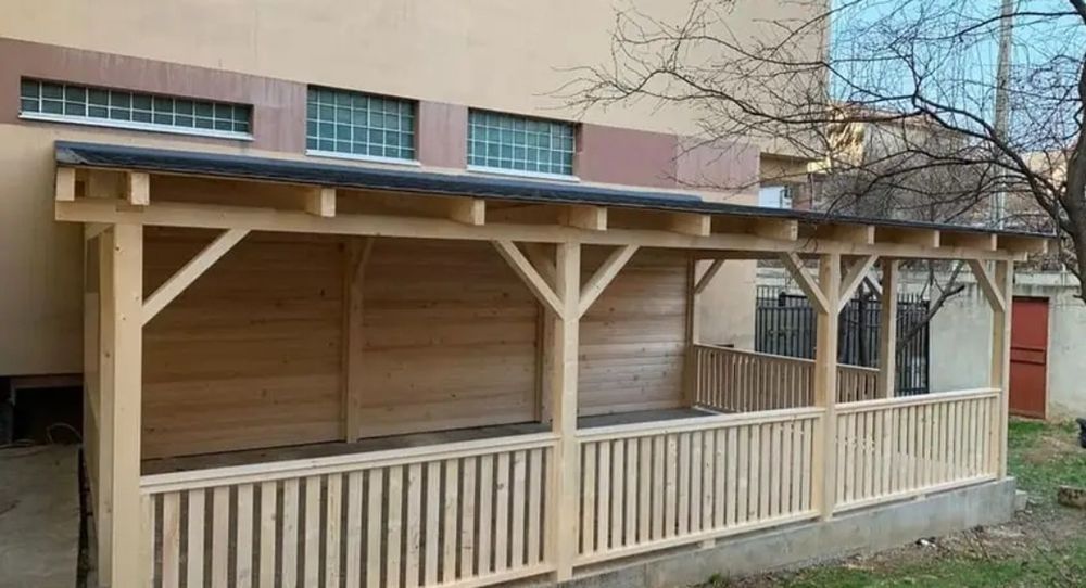 Foișoare moderne din lemn