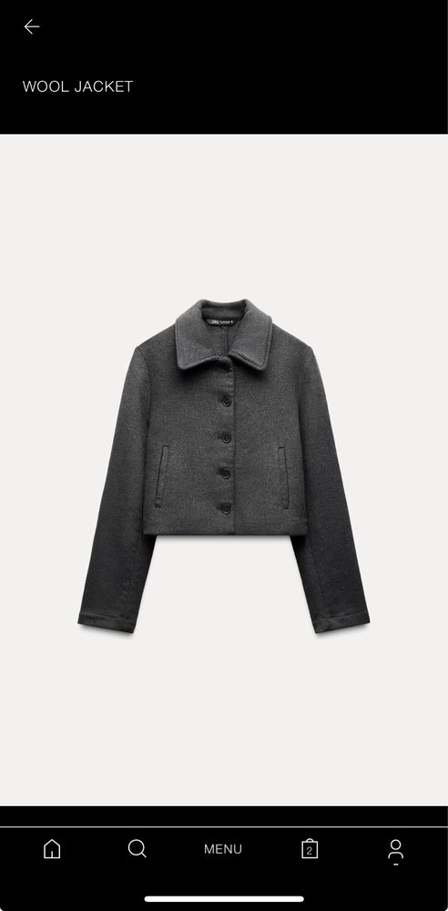 Вълнено яке Zara