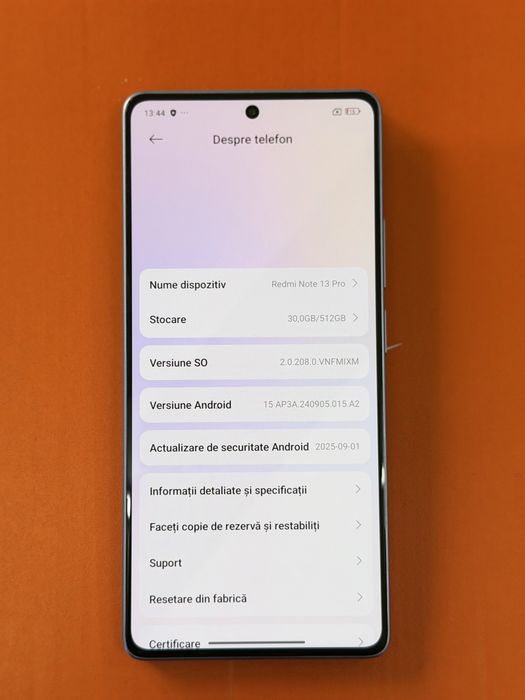 Redmi Note 13 Pro 512GB Preț 800 lei fix