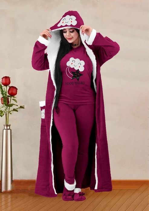 Set halat+pijama+botosei dama