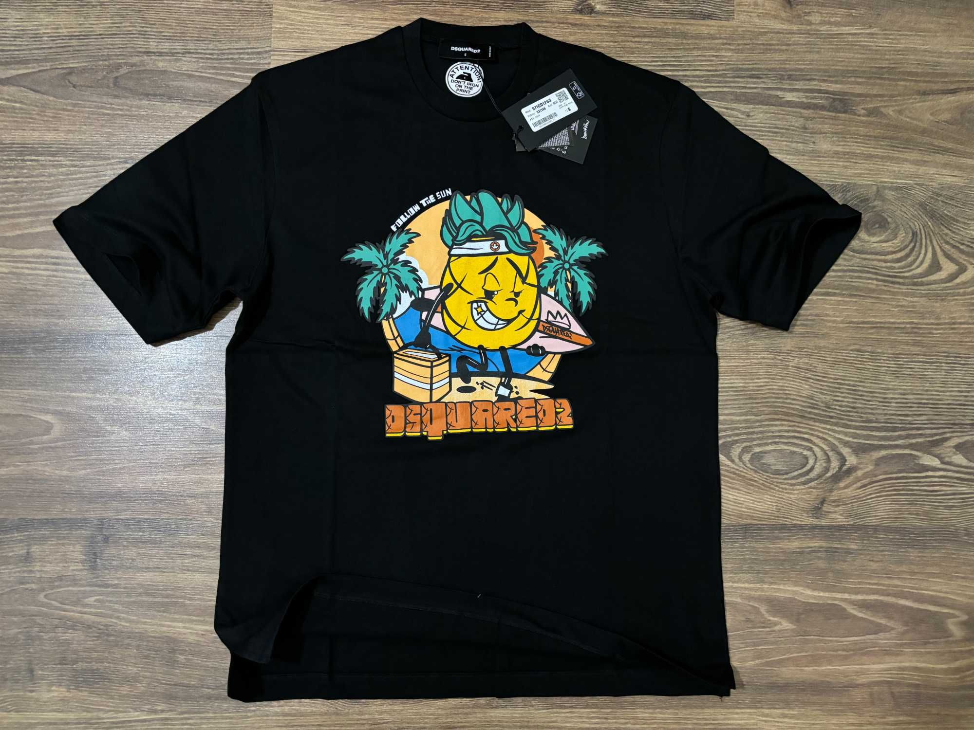 Мъжка тениска Dsquared2 Oversize (Уголемена) - XL