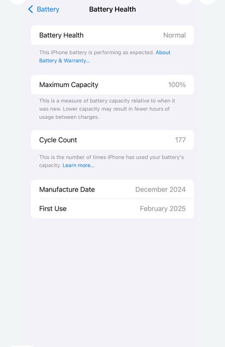 Iphone 16 Pro Max Desert 100% емкость