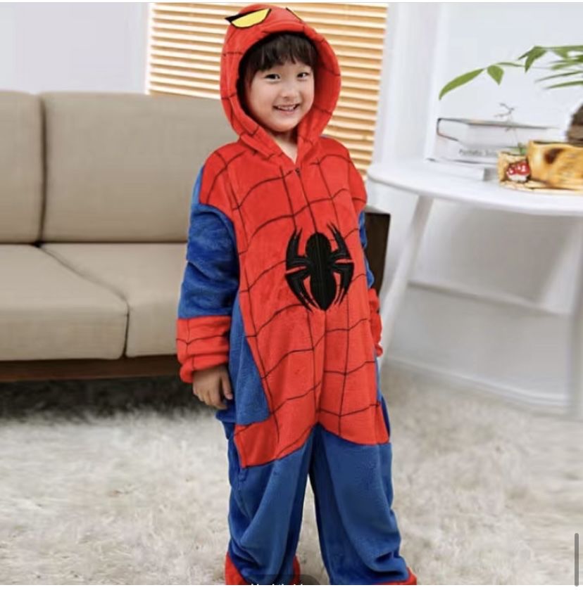 Кигуруми человек паук пижама