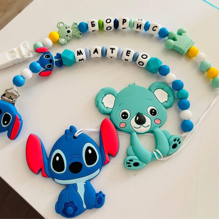 клипс за биберон  и гризалки силиконови