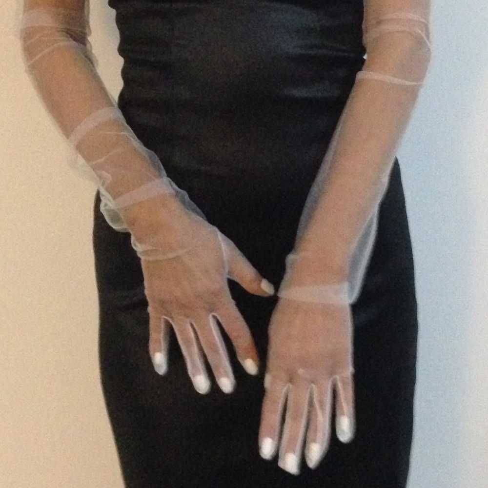 Елегантни дамски дълги тюлени ръкавици с пръсти, 10 цвята