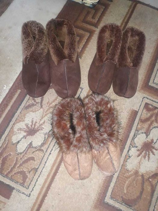 Чуни из натуральной овчины