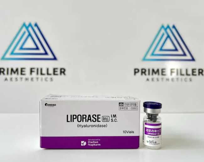 Dermalax Implant Plus (2 seringi) + Liporase (o fiola)