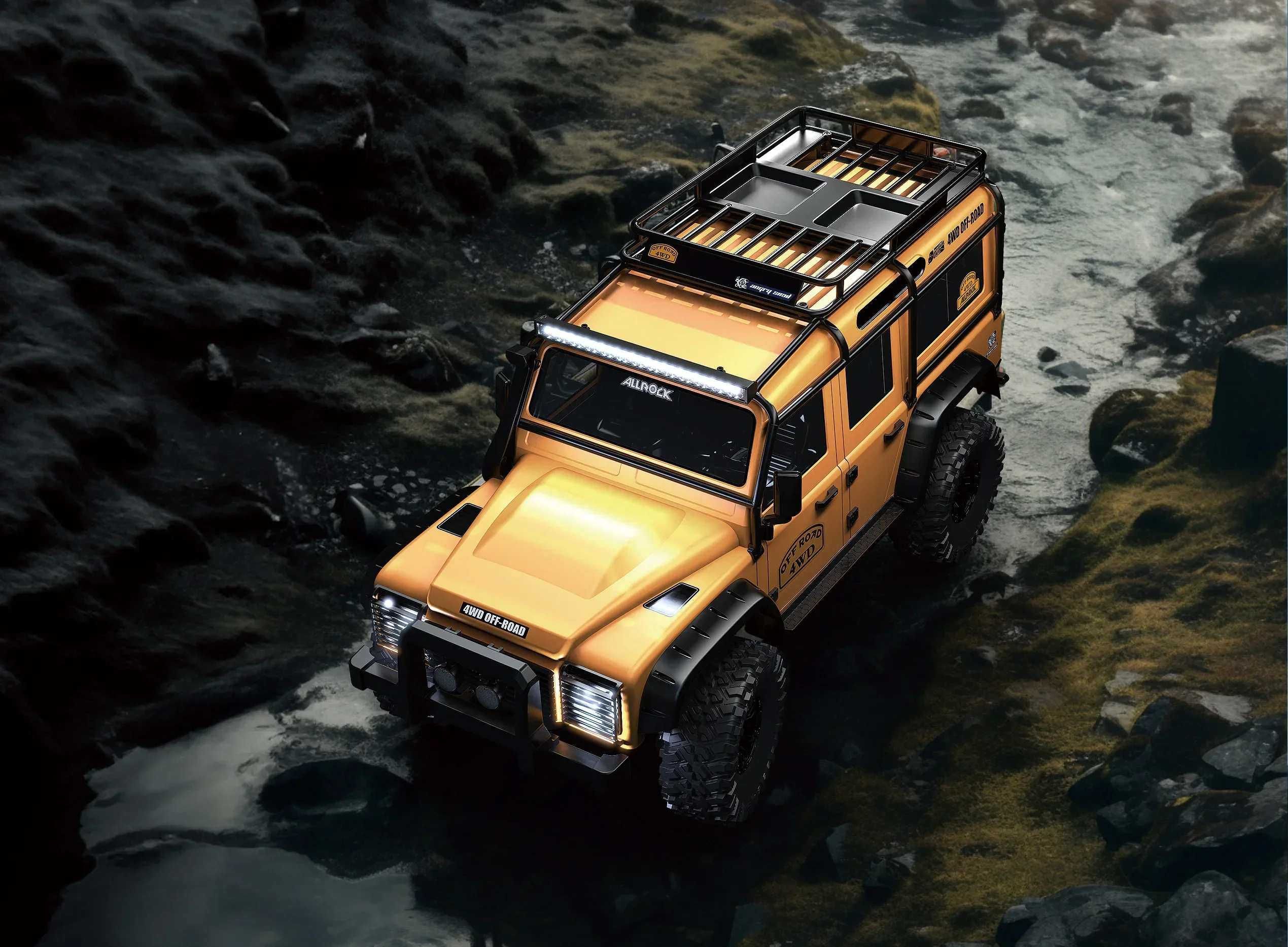 Crawler Allrock Defender MJX H8H 1:8, Оранжев