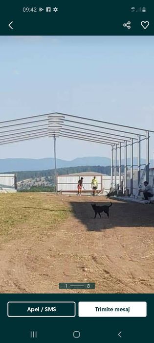 Vand structura metalica 10x20x4 10x25x4 12x20x4 12x25x4