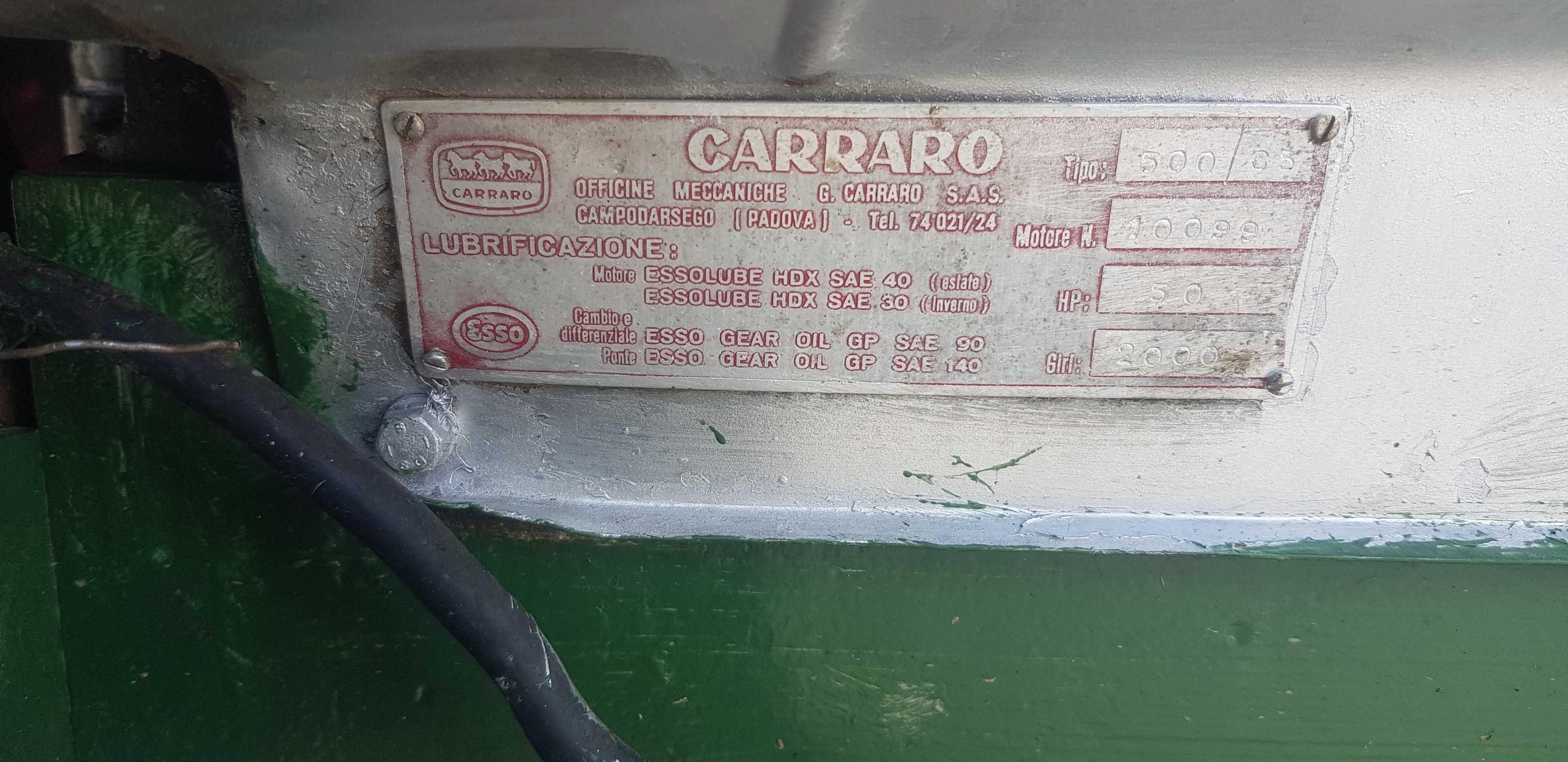 Vind tractor carraro