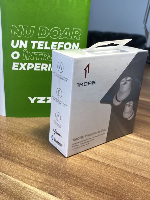 Căști wireless / 1 More PistonBuds Pro / White / Sigilate