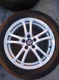 187 - 4 бр. Алуминиеви джанти 17" 5x120 с гуми 225/55/17 Opel Insignia