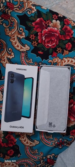 Продается телефон Samsung A06. Абсолютно новый, неиспользованный.