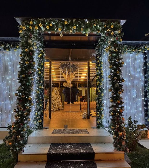 Оформления на новый год  Yangi yil bezaklari  Янги йил  Archa bezatish