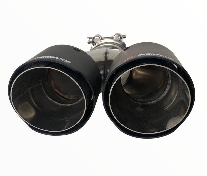 Накрайник за ауспух Akrapovic №3315 Двоен Y Карбон мат