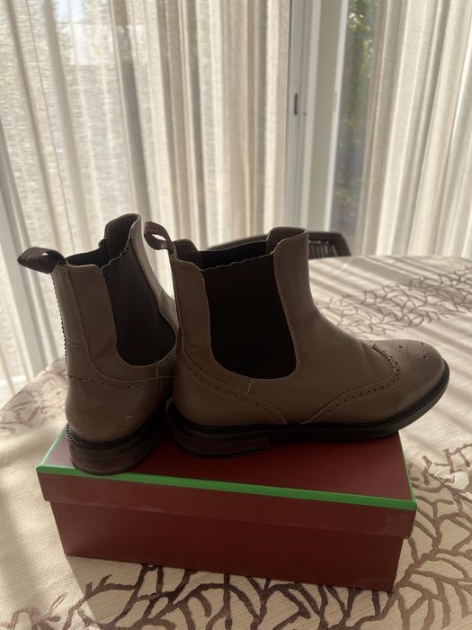 Зимние сапоги челси