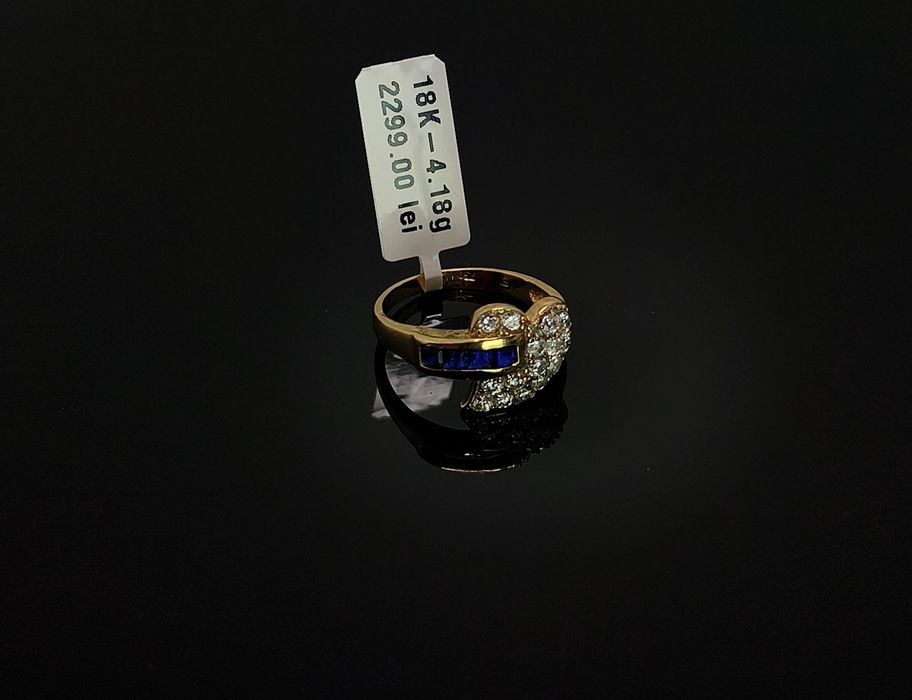 Bijuteria Royal inel din aur 18k 4.18 gr