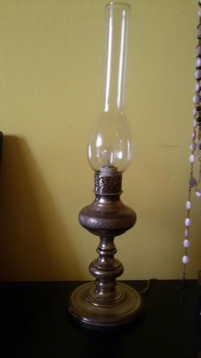 Lampa de argint masiv