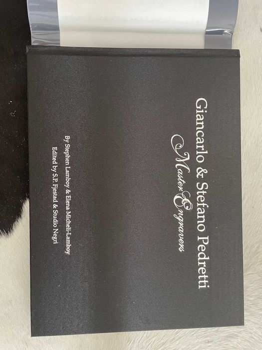 Giancarlo & Stefano Pedretti, Master Engravers carte arta gravura