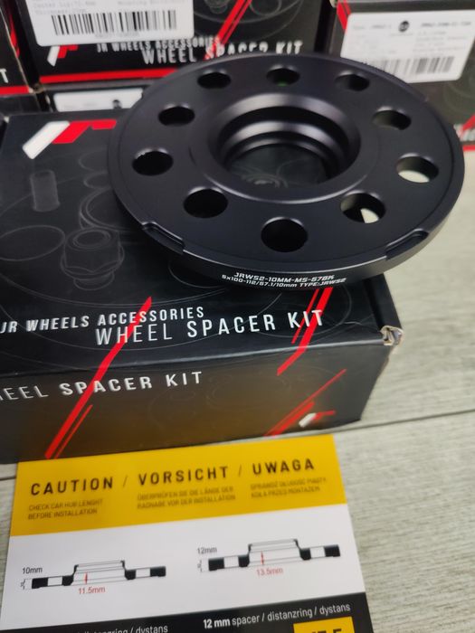 Distantieri 10mm Audi Vw Skoda Seat 5x100/5x112 Japan Racing +prezoane