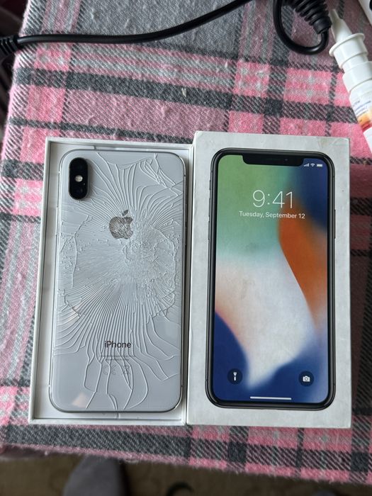 Айфон,IPhone 10 64gb 99% Акб