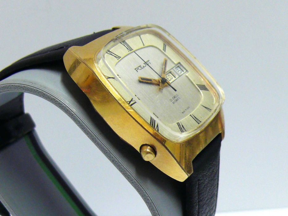 Съветски Позлатен Полет/POLJOT Автоматичен Мъжки ръчен часовник
