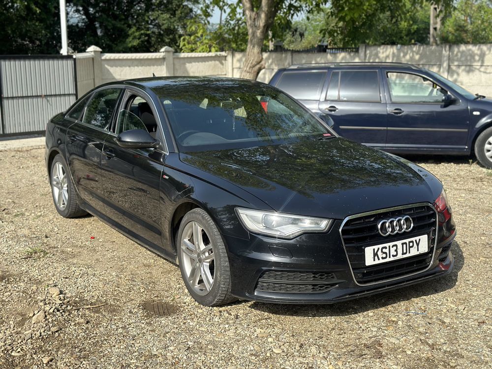 Audi a6 c7 2012 2.0 tdi sline bara fata completa motor cutie usa far