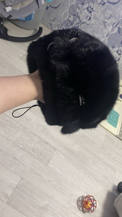 Норковый берет новый