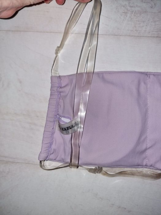 Clear Strap Liliac Swimwear - Limited Edition