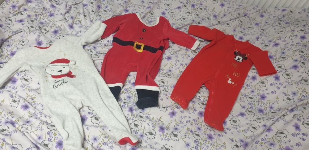 costum Craciun moș craciun bebe