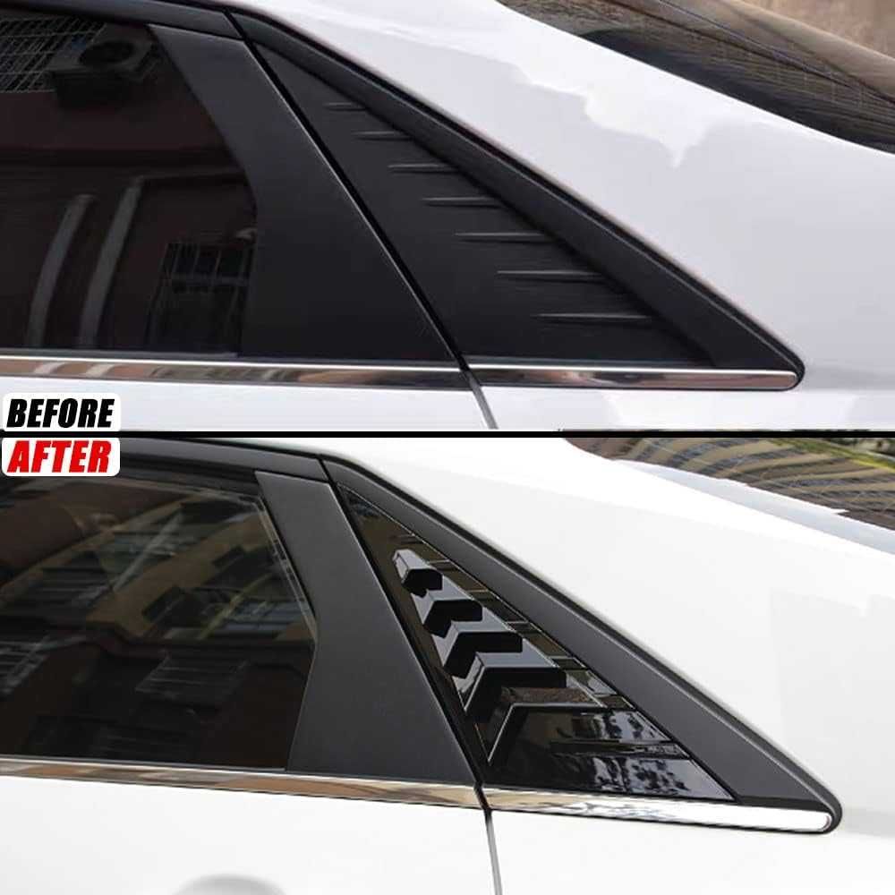 Накладки на окна (жабры) Hyundai Elantra 2020+