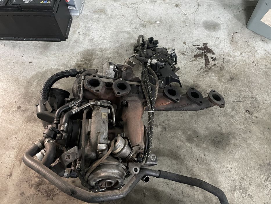 Turbina BMW biturbo N57D30A N57D30B f10 535d f01 740d 640d x5 x6 313 c