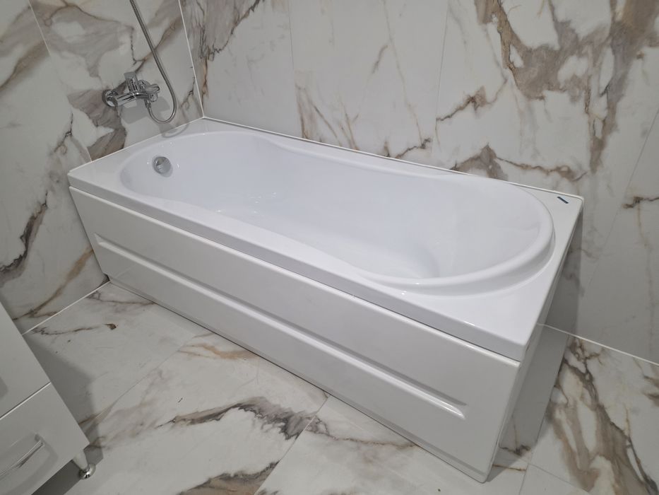 Cada baie dreptunghiulara Martplast Sidney, acril, 170 x 80 cm *Nouă*
