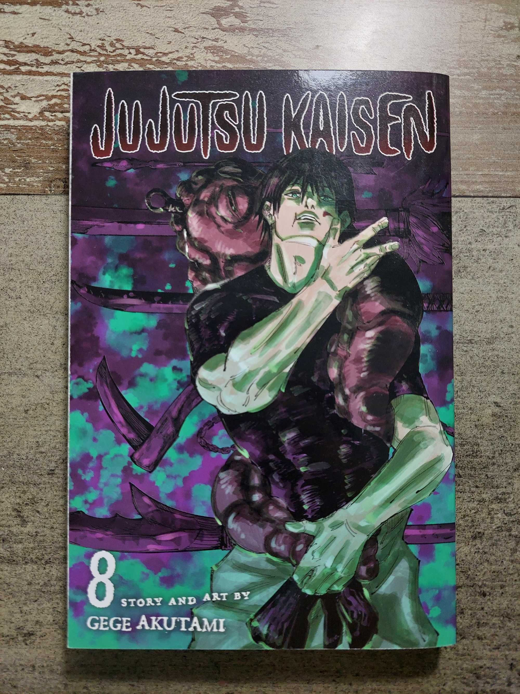 Manga- Jujutsu Kaisen, Vol. 8