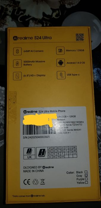 Yangi smartfon s24 ultra