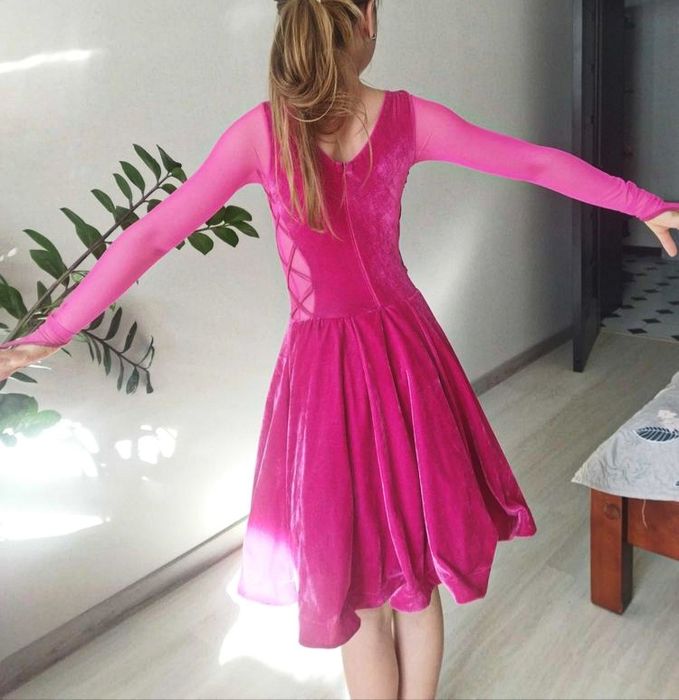 Рокля за спортни танци 135-145