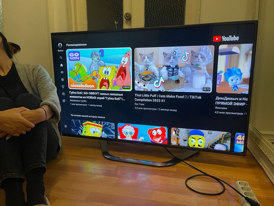 Смарт телевизор LG 140 см smart tv WiFi YouTube