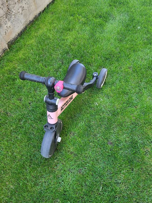 Tricicleta copii 3 in 1 Action One roz