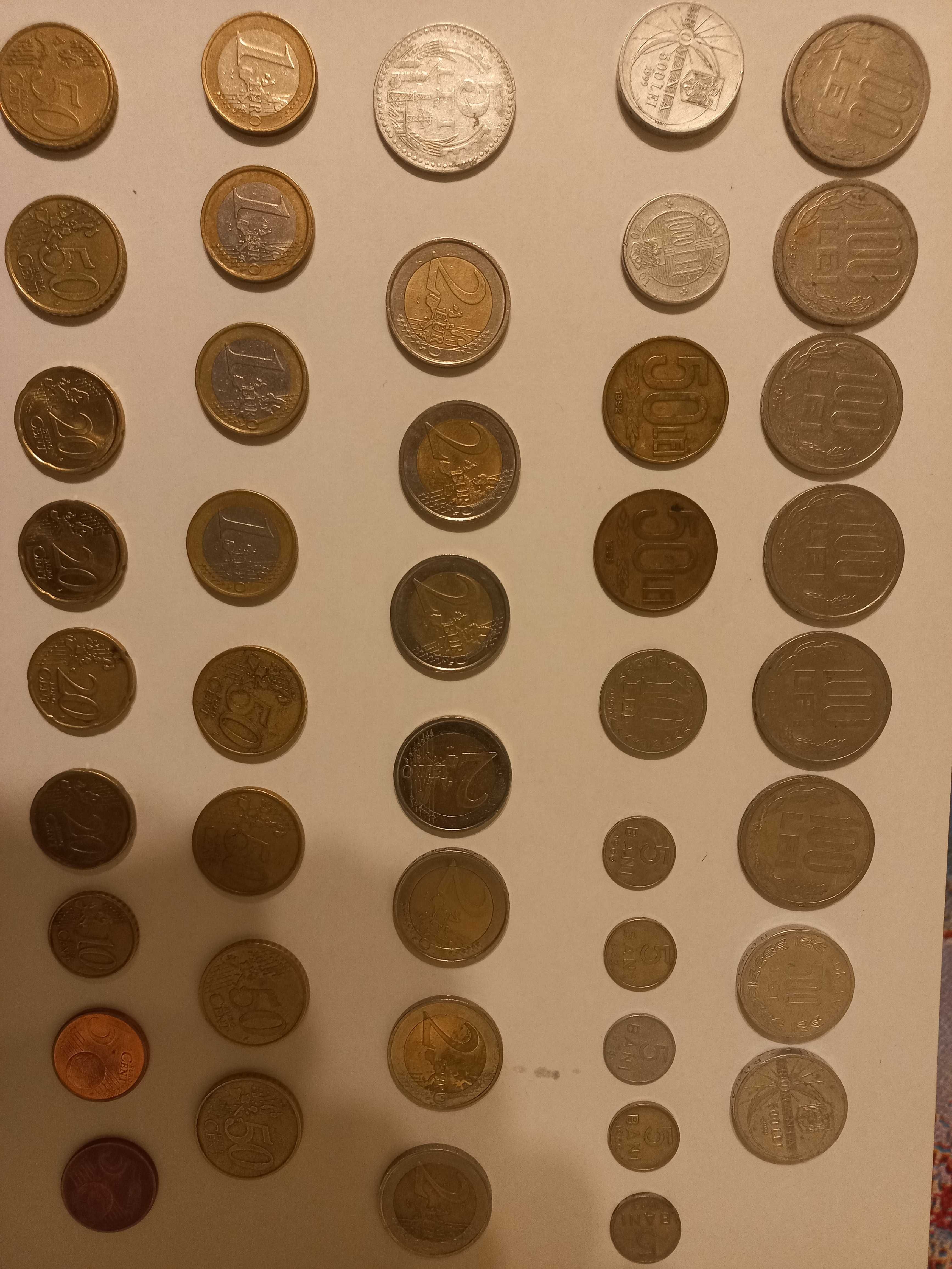 Monede Romanesti si Europene.