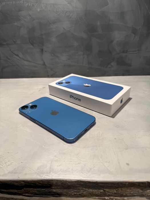 100% батерия! ПЕРФЕКТЕН Iphone 13 128 GB Blue