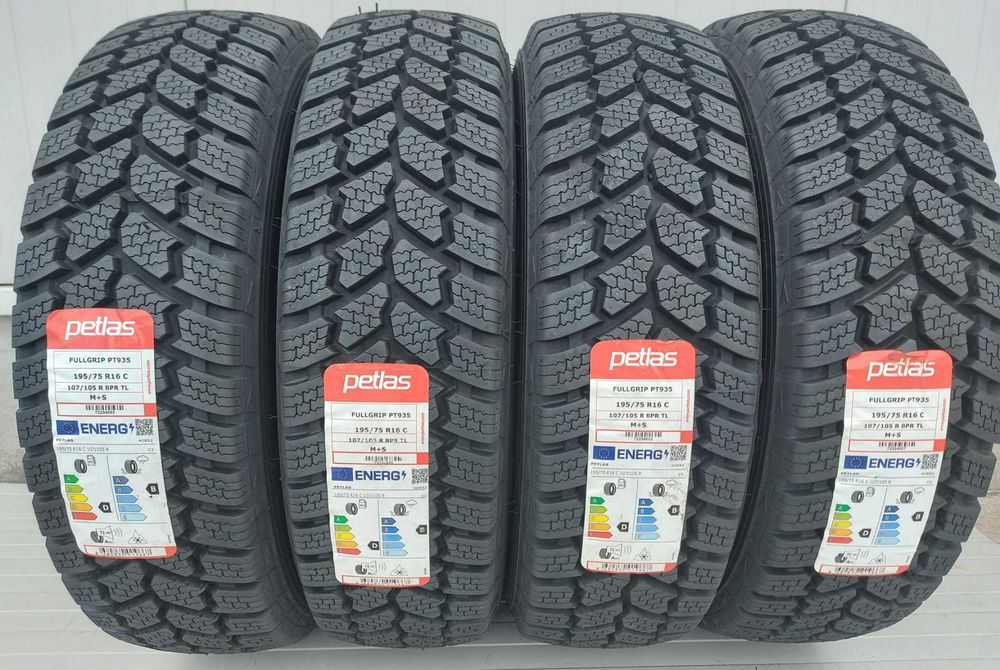 195/75 R16C, 107R, PETLAS, PT935, anvelope de iarna M+S