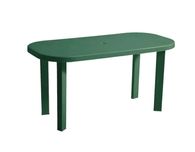 Masa gradina, Verde/Alb, Plastic/