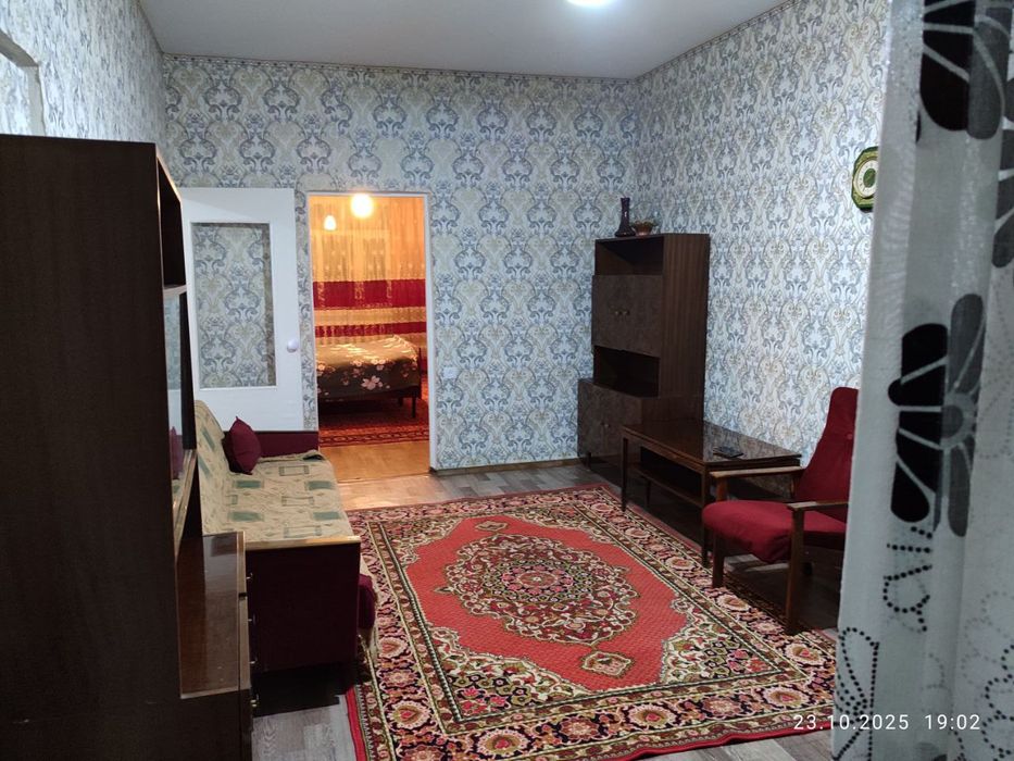 Сдаётся 3х комая квартира  семейным, техника имеется. Чиланзар 19 й кв