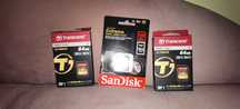 Memorii SD Sandisk - Transcend 64gb-128gb