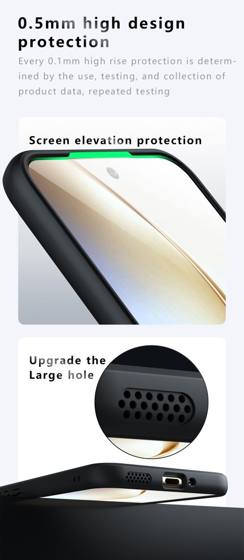 Realme 14pro, 14Pro+ кейс удароустойчив с матов гръб Нов модел