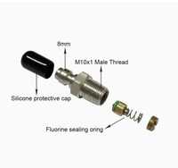 Бърза връзка 8мм с резба М10х1 PCP 300BAR