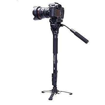 Monopied Yunteng VCT-288 Aluminium Monopod cap video